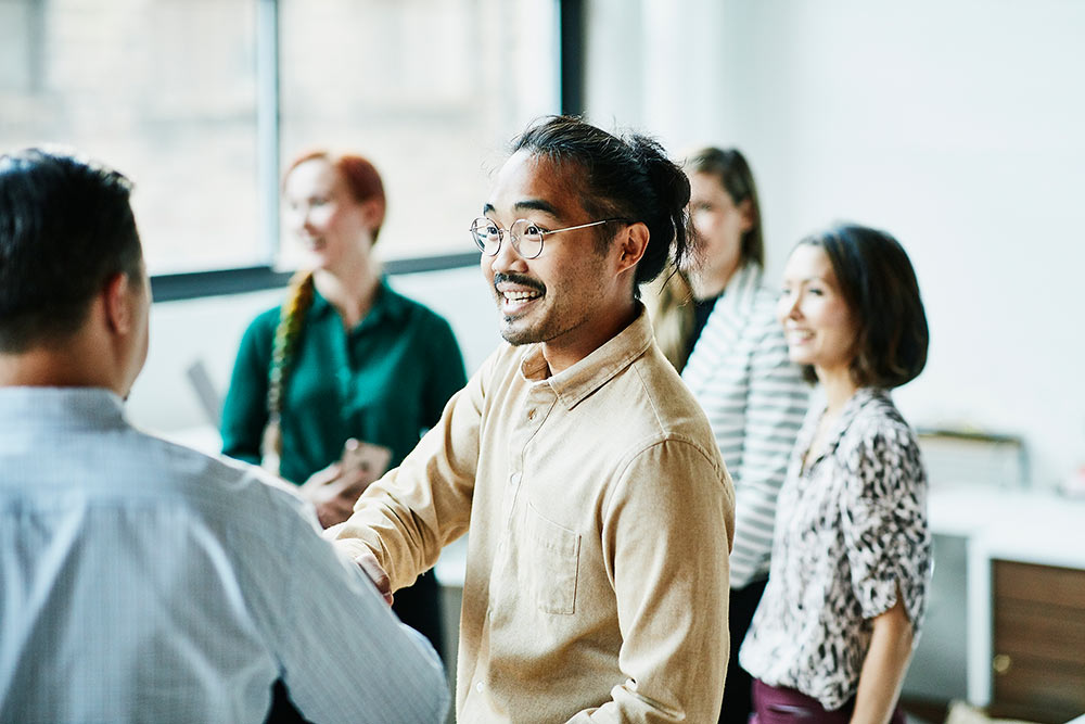 En person som genomgått en lyckad onboarding