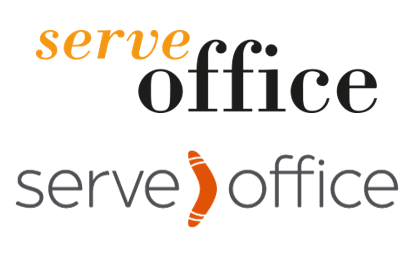Serveoffices nya logotyp
