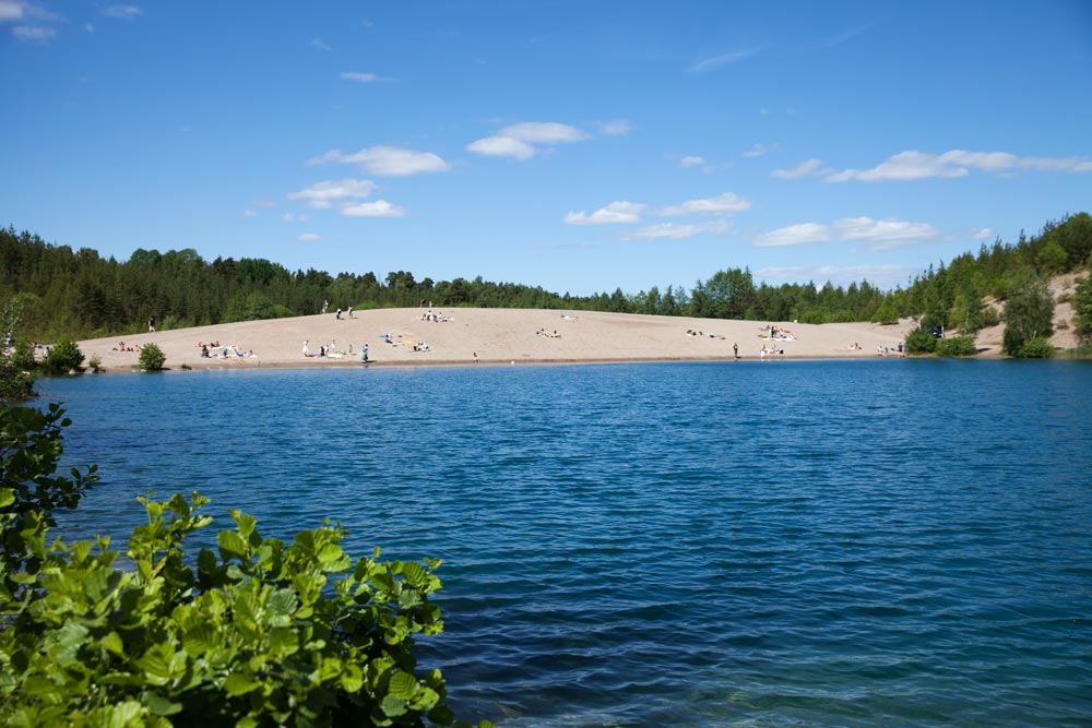 Blå lagunen i Ekerö